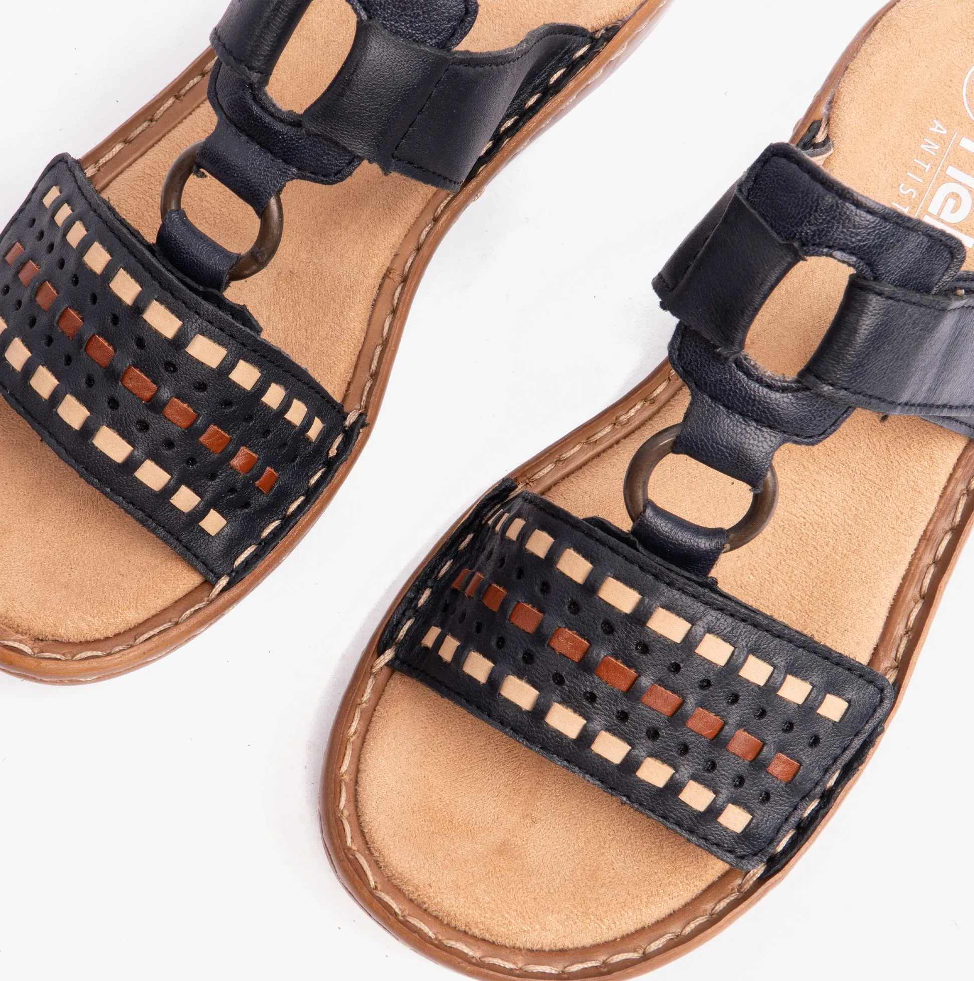 Rieker 60842-14 Womens Sandals Blue sold by Shuperb product image thumbnail 5