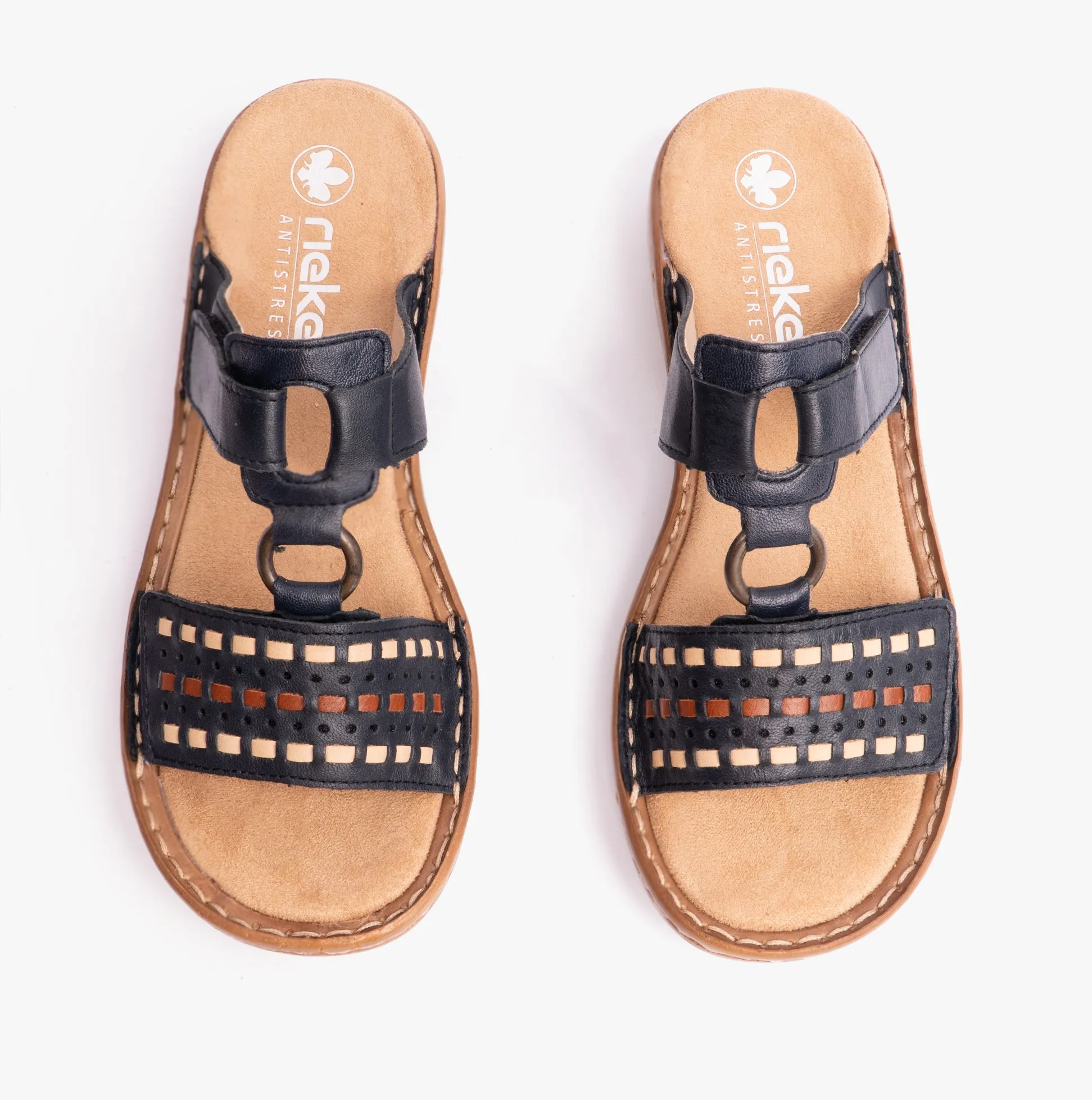 Rieker 60842-14 Womens Sandals Blue sold by Shuperb product image thumbnail 4