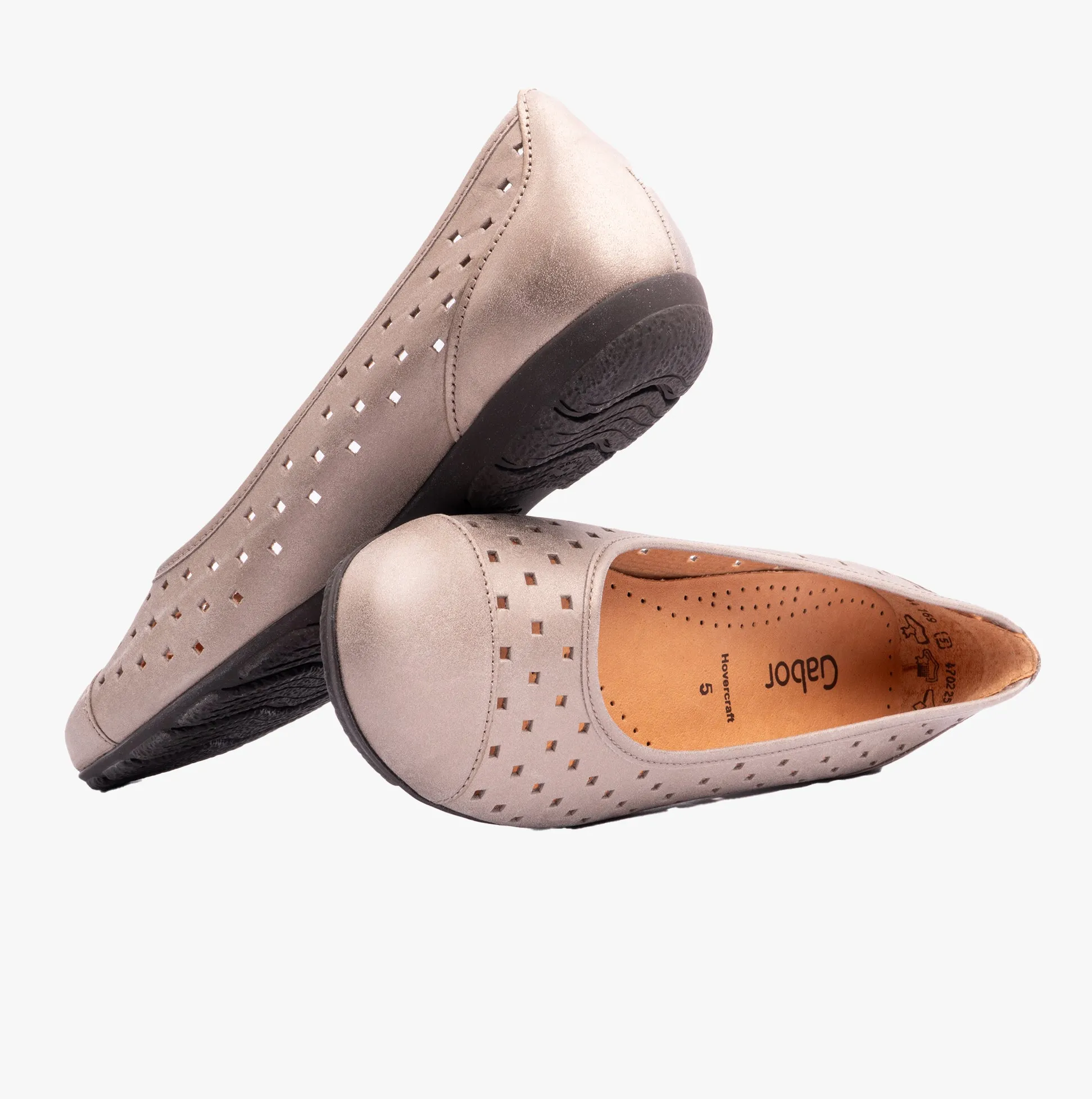 Gabor RUFFLE Womens Shoes Light Gold sold by Shuperb product image thumbnail 4