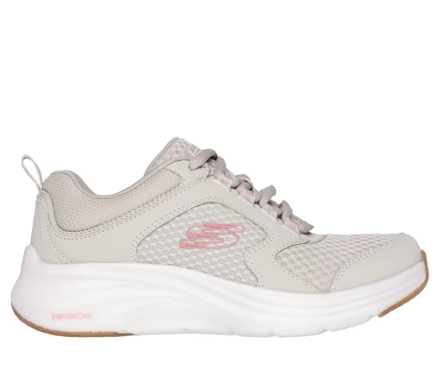 Skechers 303937L/NAT VAPOR FOAM - LASTING MOMENT Girls Trainers Natural sold by Shuperb
