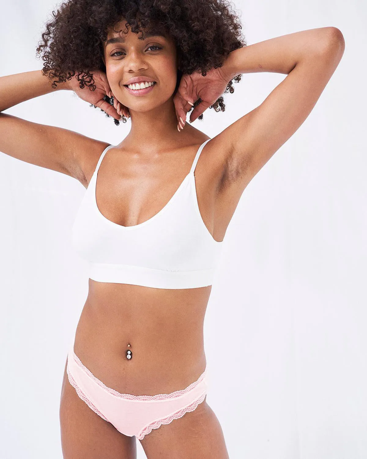 Brazilian Knicker Four Pack - Pink-a-Boo sold by Stripe & Stare product image thumbnail 4