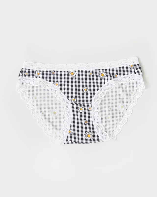 The Original Knicker - Sunflower Gingham sold by Stripe & Stare