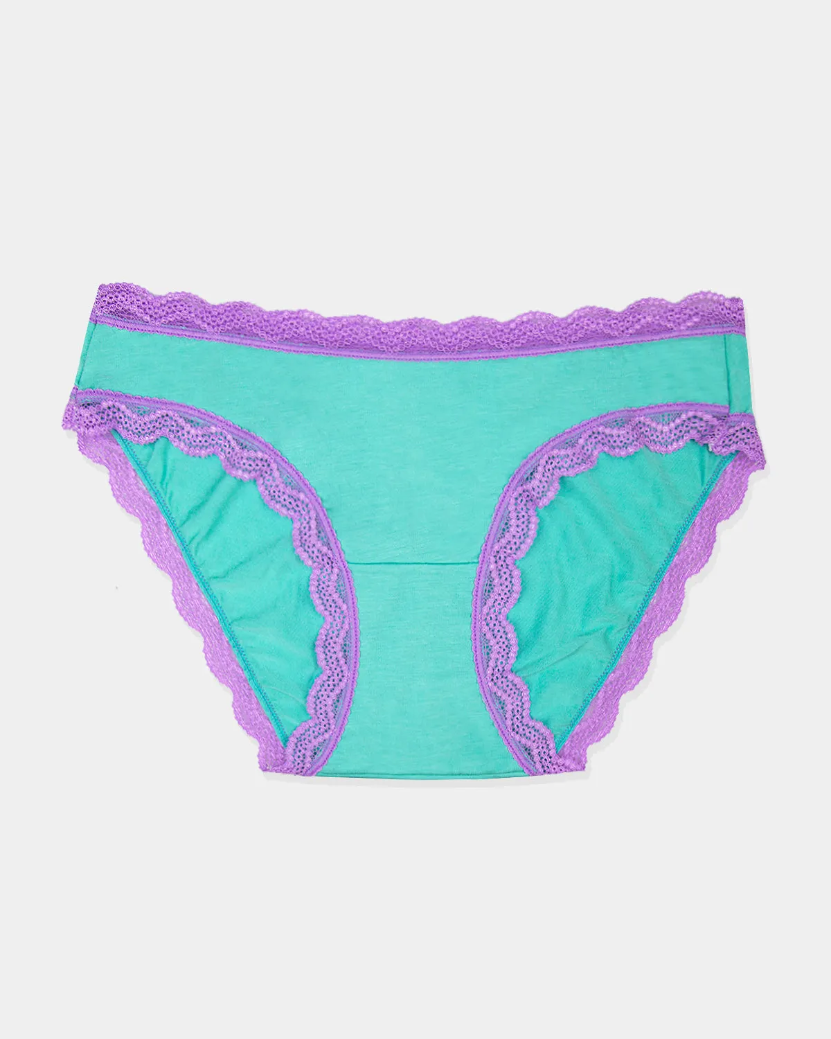 The Original Knicker - Neon Mint and Purple sold by Stripe & Stare