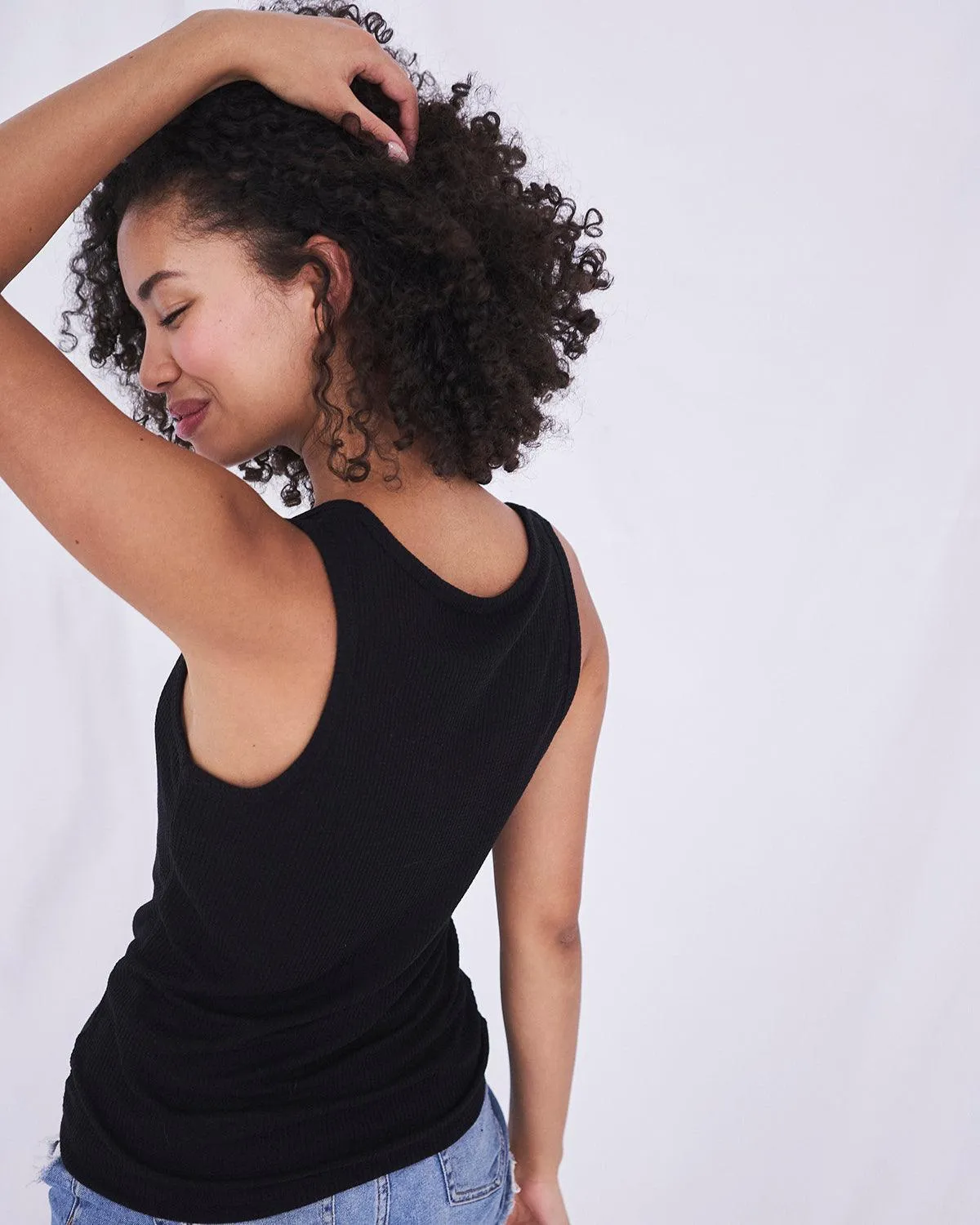 Active Tank - Black sold by Stripe & Stare product image thumbnail 4