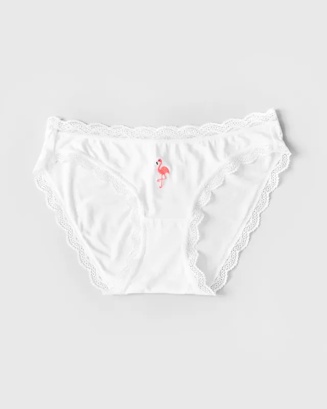 The Original Knicker - Flamingo sold by Stripe & Stare
