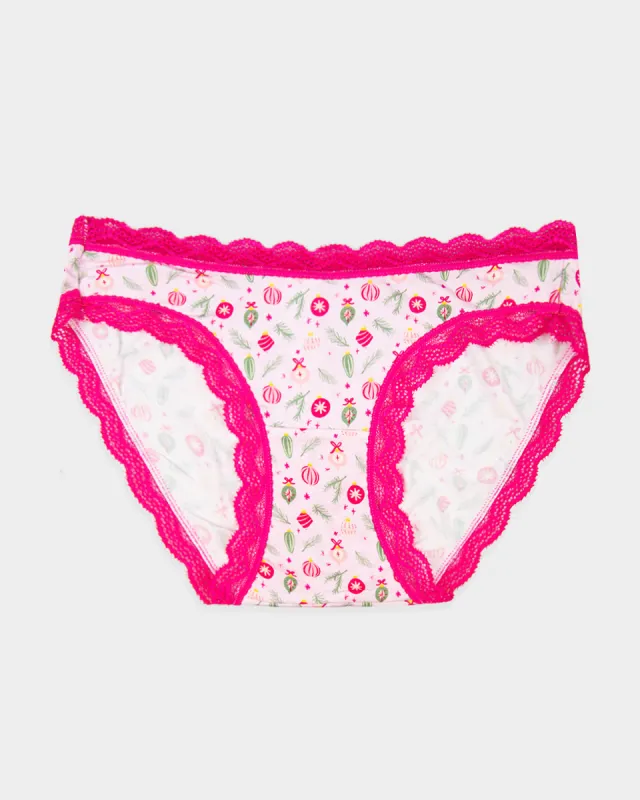 The Original Knicker - Pink Noel sold by Stripe & Stare