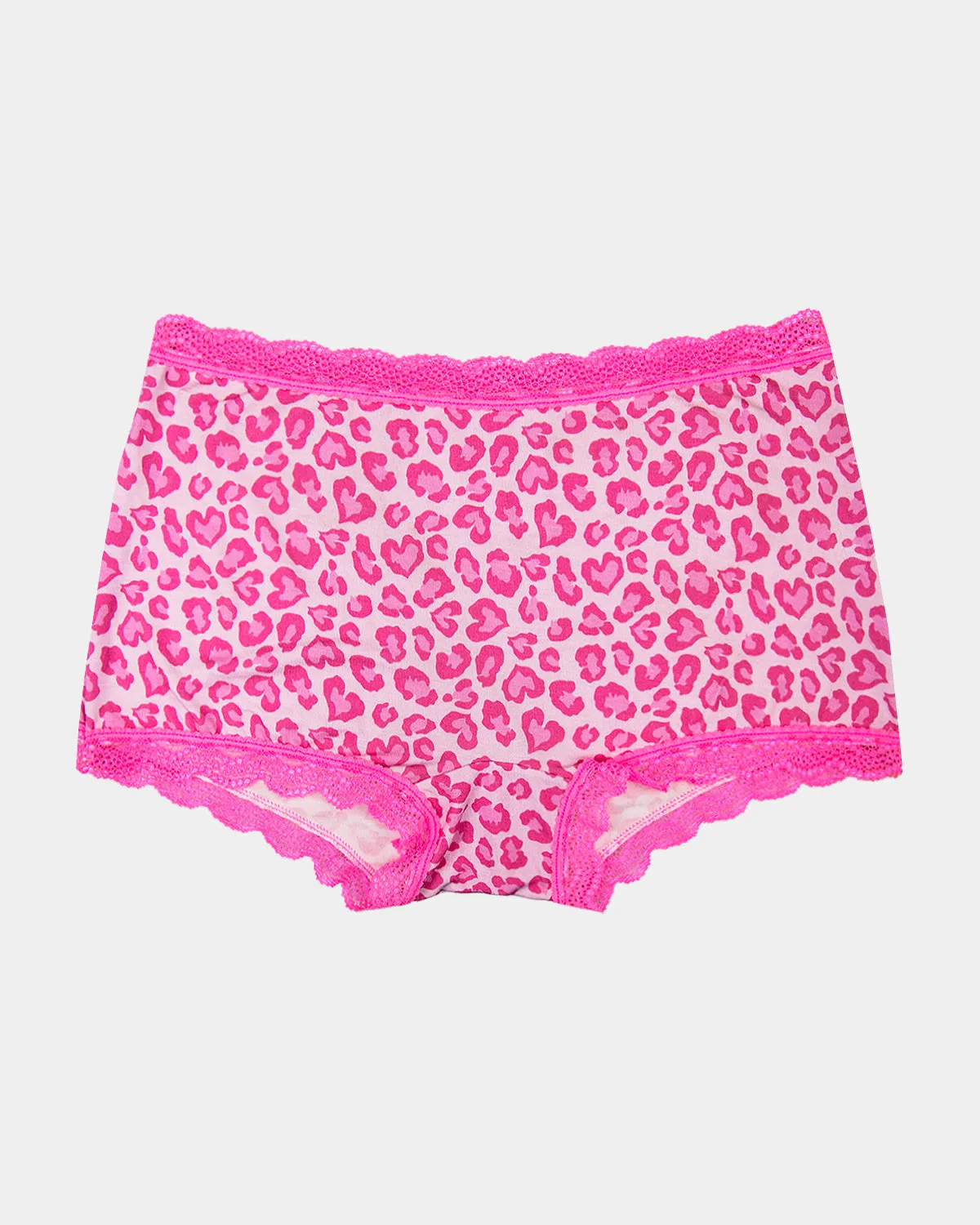 Hipster Knicker - Vibrant Pink Leopard sold by Stripe & Stare