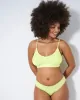 Brazilian Knicker - Neon Yellow sold by Stripe & Stare