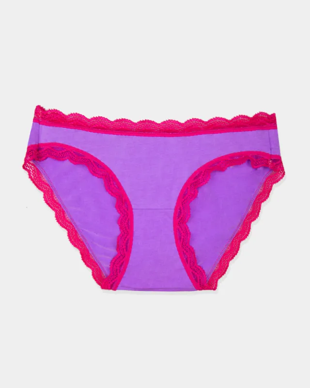 The Original Knicker - Purple and Raspberry sold by Stripe & Stare
