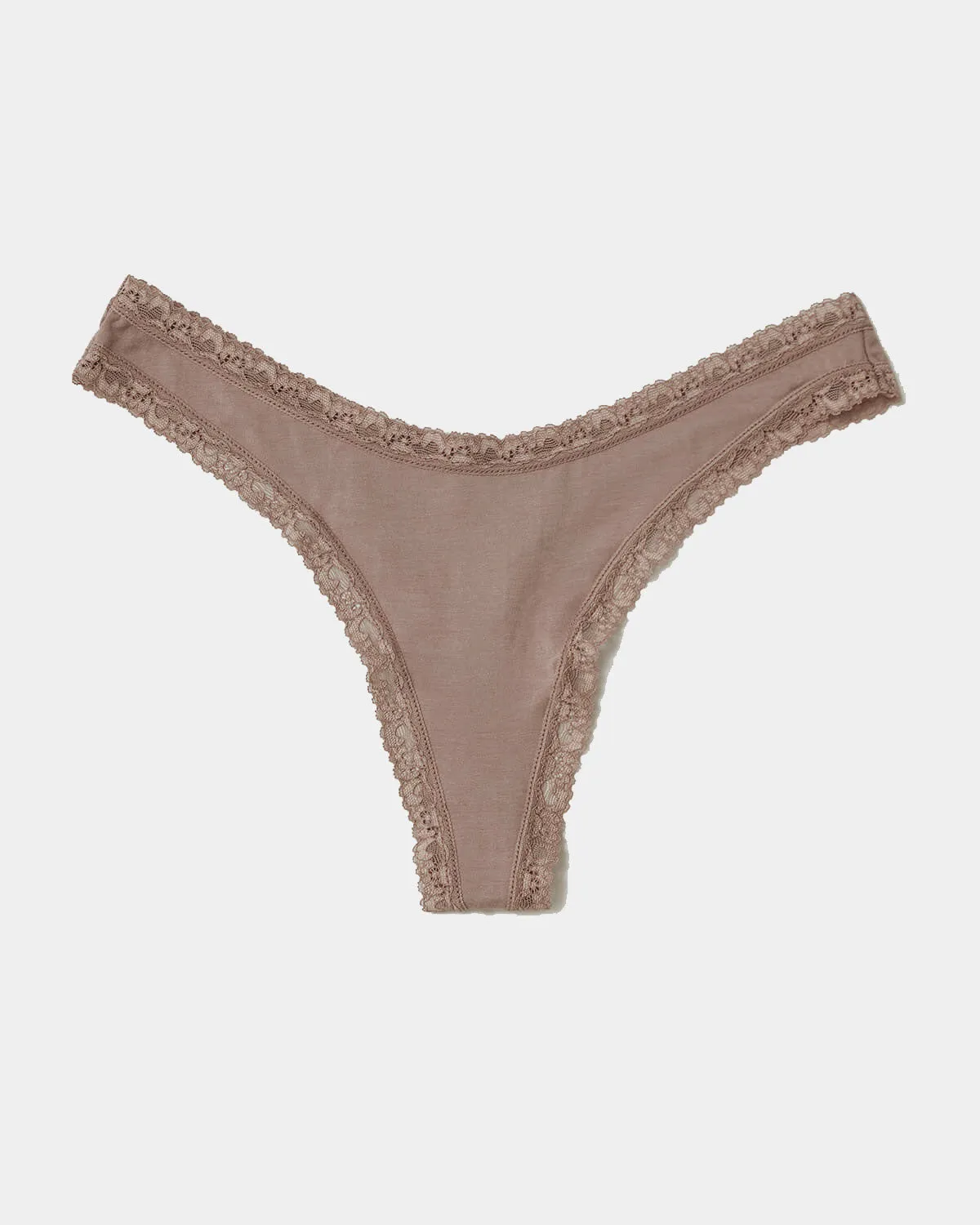Thong - Taupe sold by Stripe & Stare