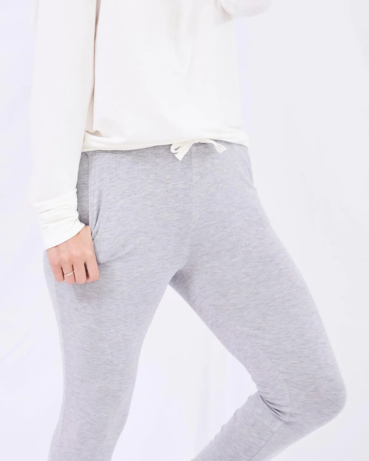 Lightweight Jogger - Grey Marl sold by Stripe & Stare product image thumbnail 2