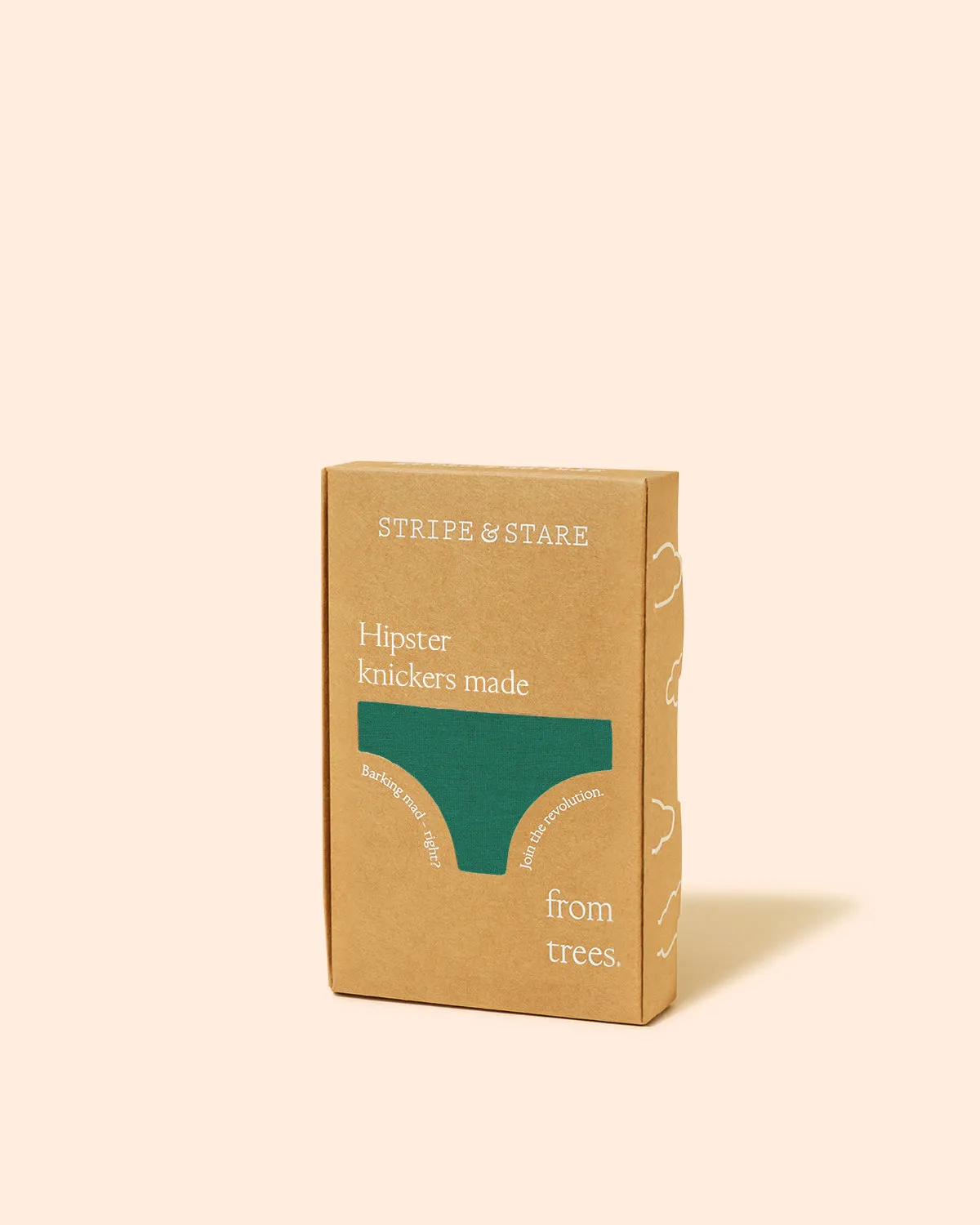 Hipster Knicker - Forest Green sold by Stripe & Stare product image thumbnail 2