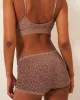 Hipster Knicker - Neutral Leopard Taupe sold by Stripe & Stare