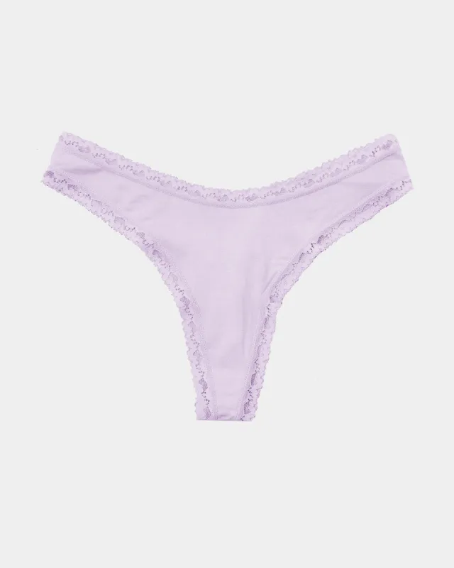 Thong - Lavender sold by Stripe & Stare
