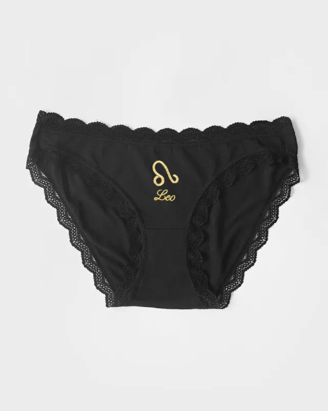 The Original Knicker - Astrology Leo sold by Stripe & Stare