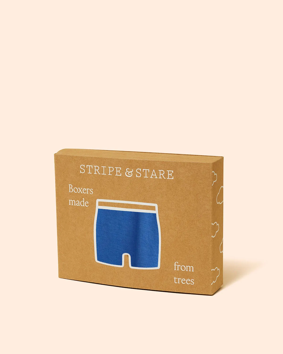 Unisex Boxer - Sapphire & Raspberry sold by Stripe & Stare product image thumbnail 2