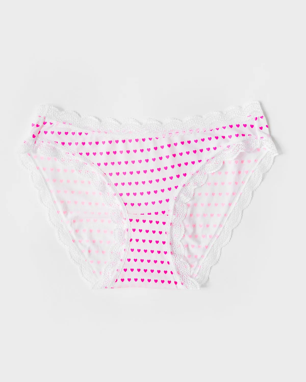 The Original Knicker - Pink Heart sold by Stripe & Stare