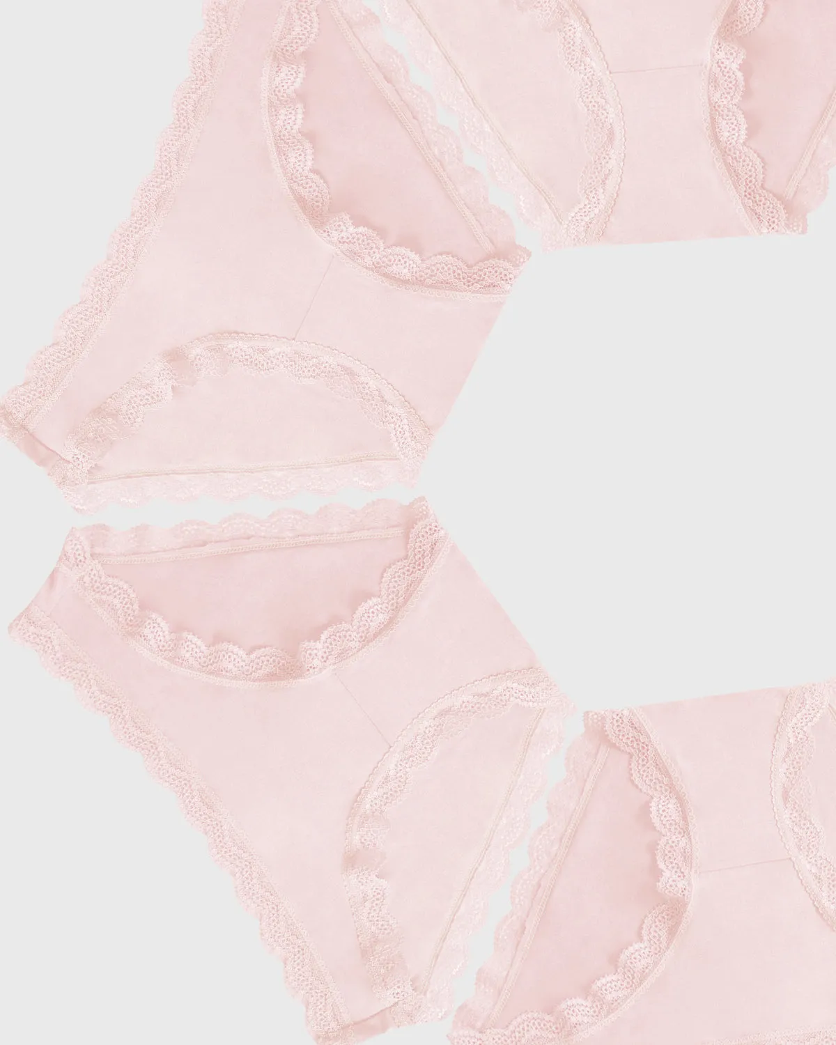 The Original Knicker Four Pack - Pink-a-Boo sold by Stripe & Stare