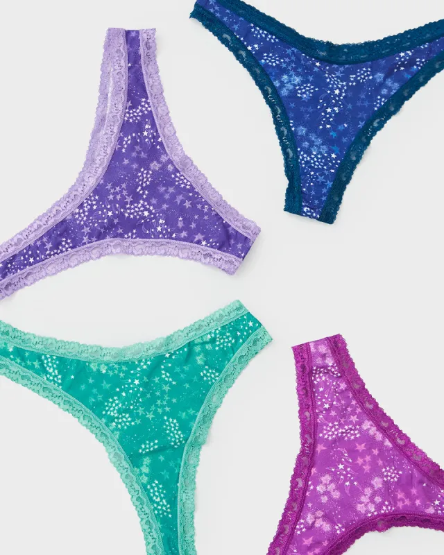 Thong Four Pack - Magic sold by Stripe & Stare
