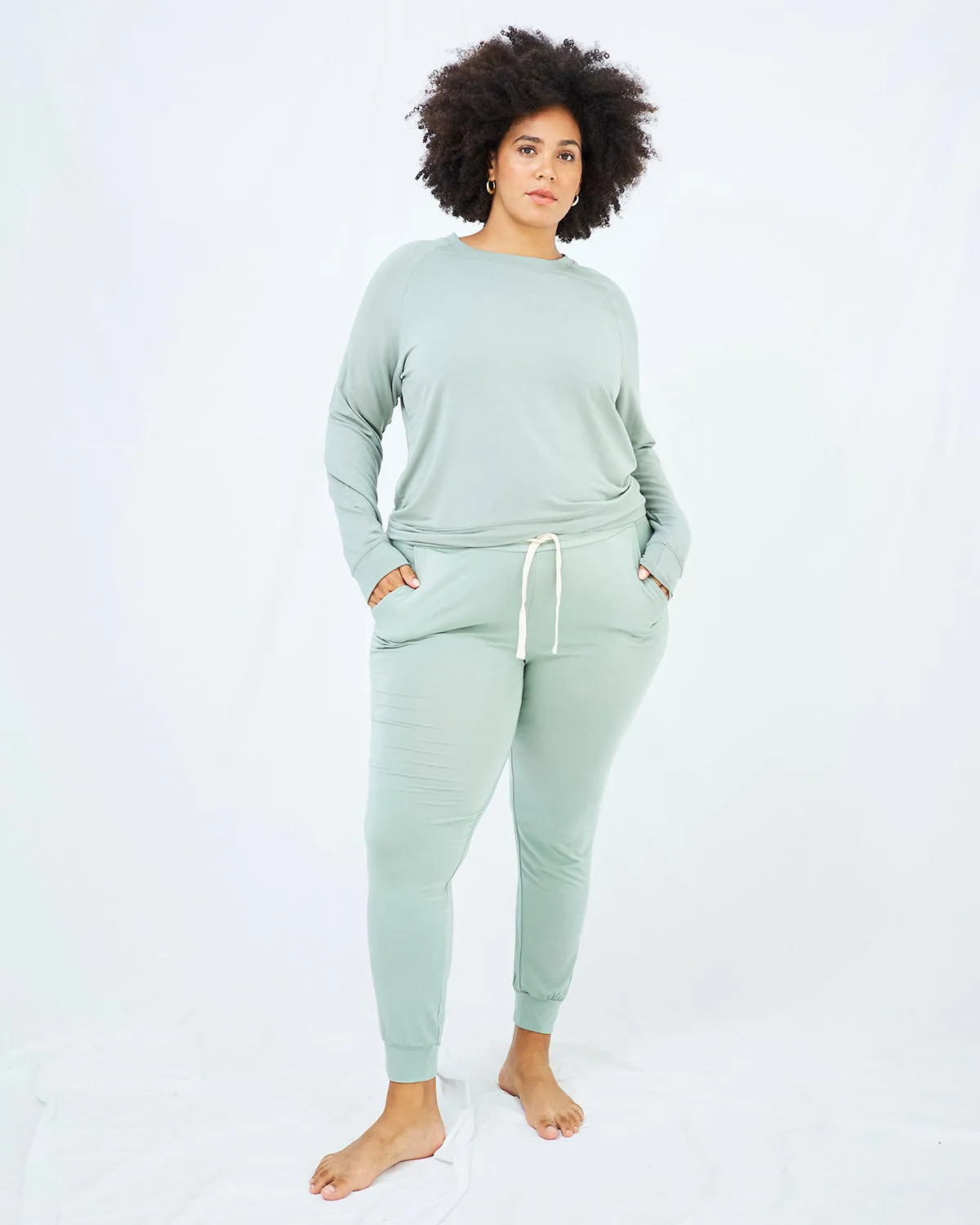 Sweatshirt - Khaki sold by Stripe & Stare product image thumbnail 2