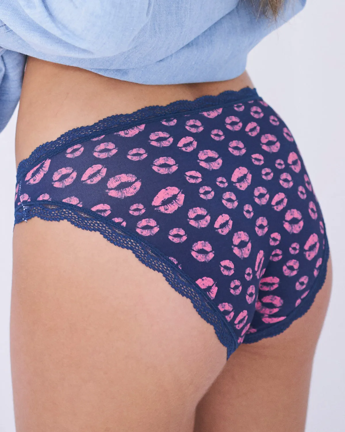 The Original Knicker - Kiss sold by Stripe & Stare product image thumbnail 3