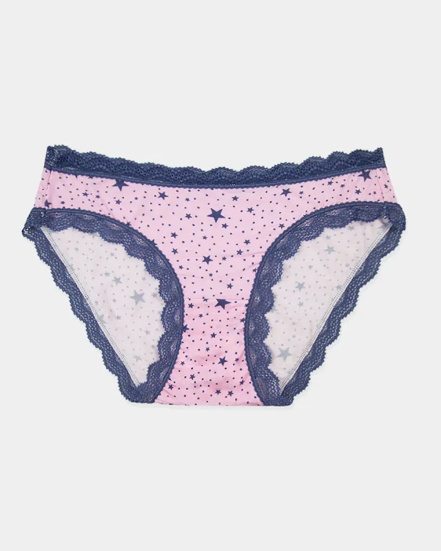 The Original Knicker - Pirouette with Indigo Stars sold by Stripe & Stare