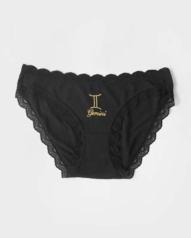 The Original Knicker - Astrology Gemini sold by Stripe & Stare
