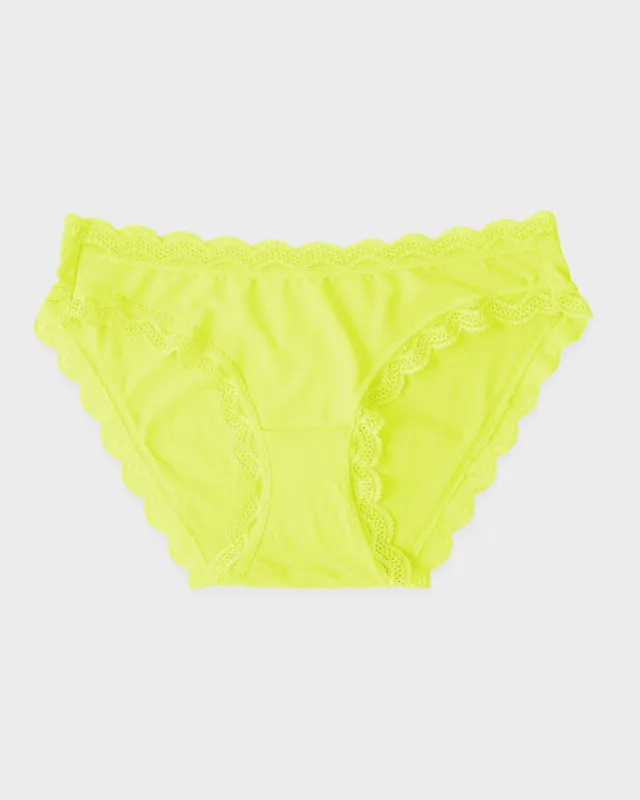 The Original Knicker - Neon Yellow sold by Stripe & Stare