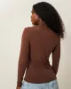 Long Sleeve Under Layer Top - Chocolate sold by Stripe & Stare
