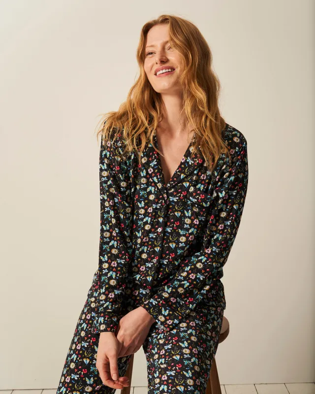 Long Pyjama Set - Enchanted sold by Stripe & Stare