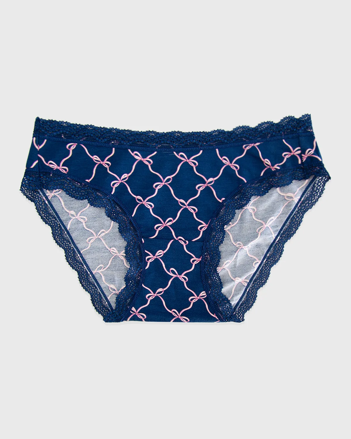 The Original Knicker - Midnight Bow sold by Stripe & Stare