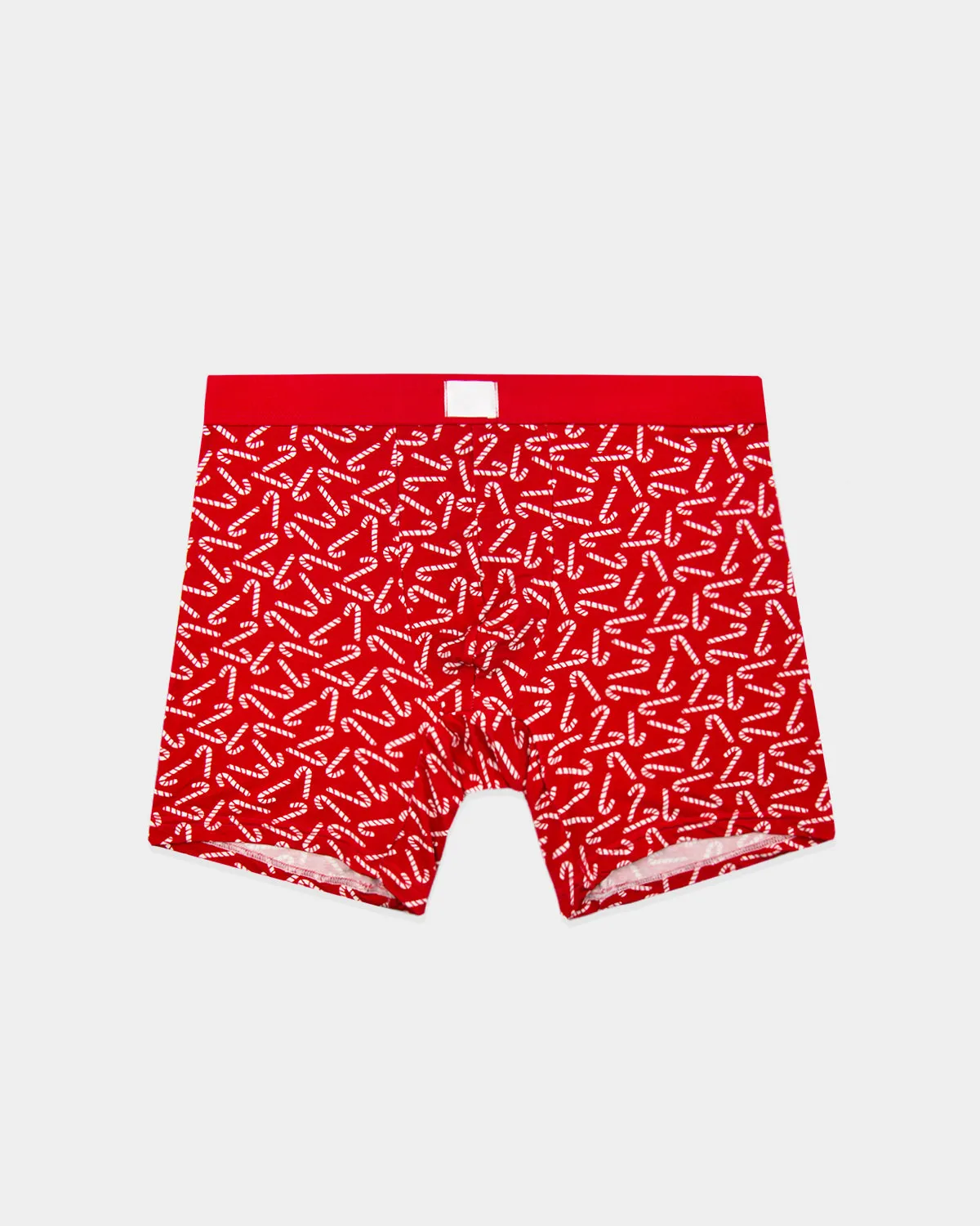 Men's Boxer - Scattered Candy Canes sold by Stripe & Stare
