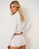 Hipster Knickers - White sold by Stripe & Stare