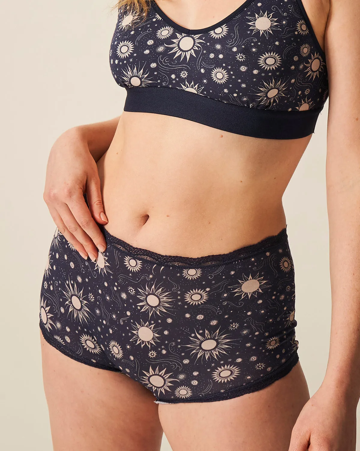 Hipster Knickers - Starburst sold by Stripe & Stare product image thumbnail 3