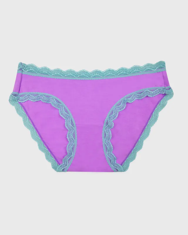 The Original Knicker - Electric Neon Purple and Turquoise sold by Stripe & Stare