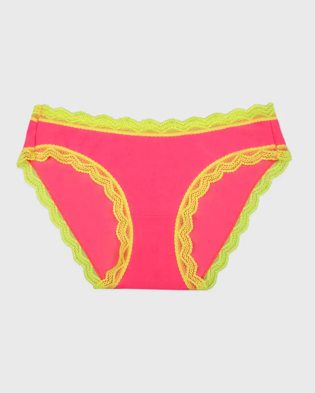The Original Knicker - Electric Neon Pink and Yellow sold by Stripe & Stare
