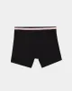 Men's Boxer - Black with Metallic Waistband sold by Stripe & Stare