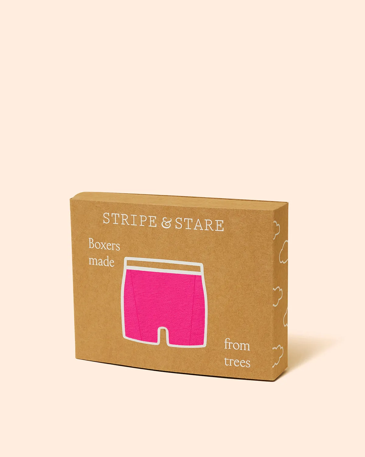 Women's Boxer - Raspberry sold by Stripe & Stare product image thumbnail 2