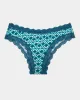 Brazilian Knicker - Teal Floral Tile sold by Stripe & Stare