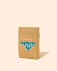 Brazilian Knicker - Teal Floral Tile sold by Stripe & Stare