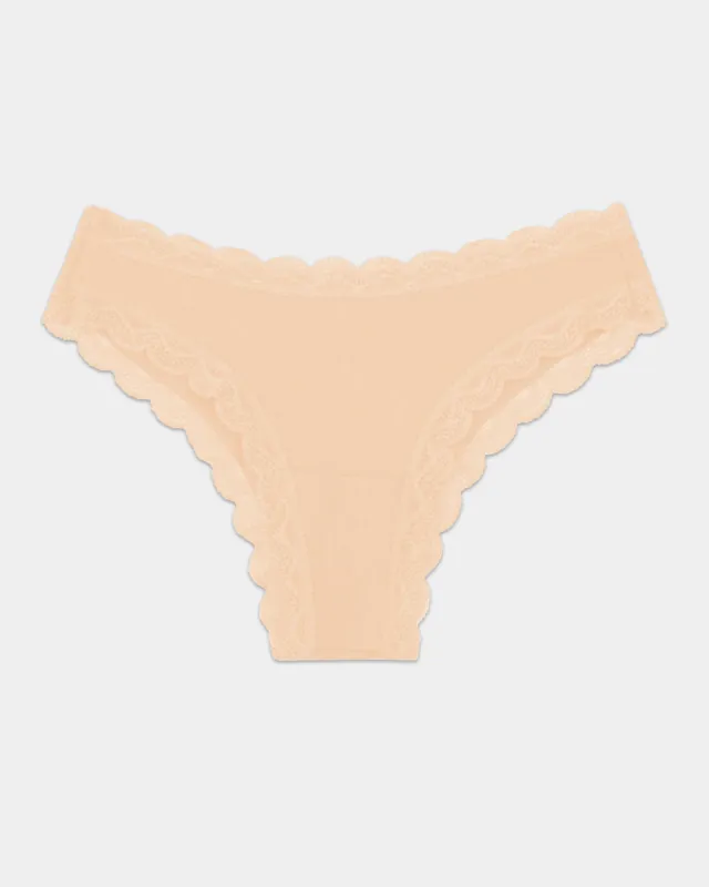 Brazilian Knicker - Apricot sold by Stripe & Stare
