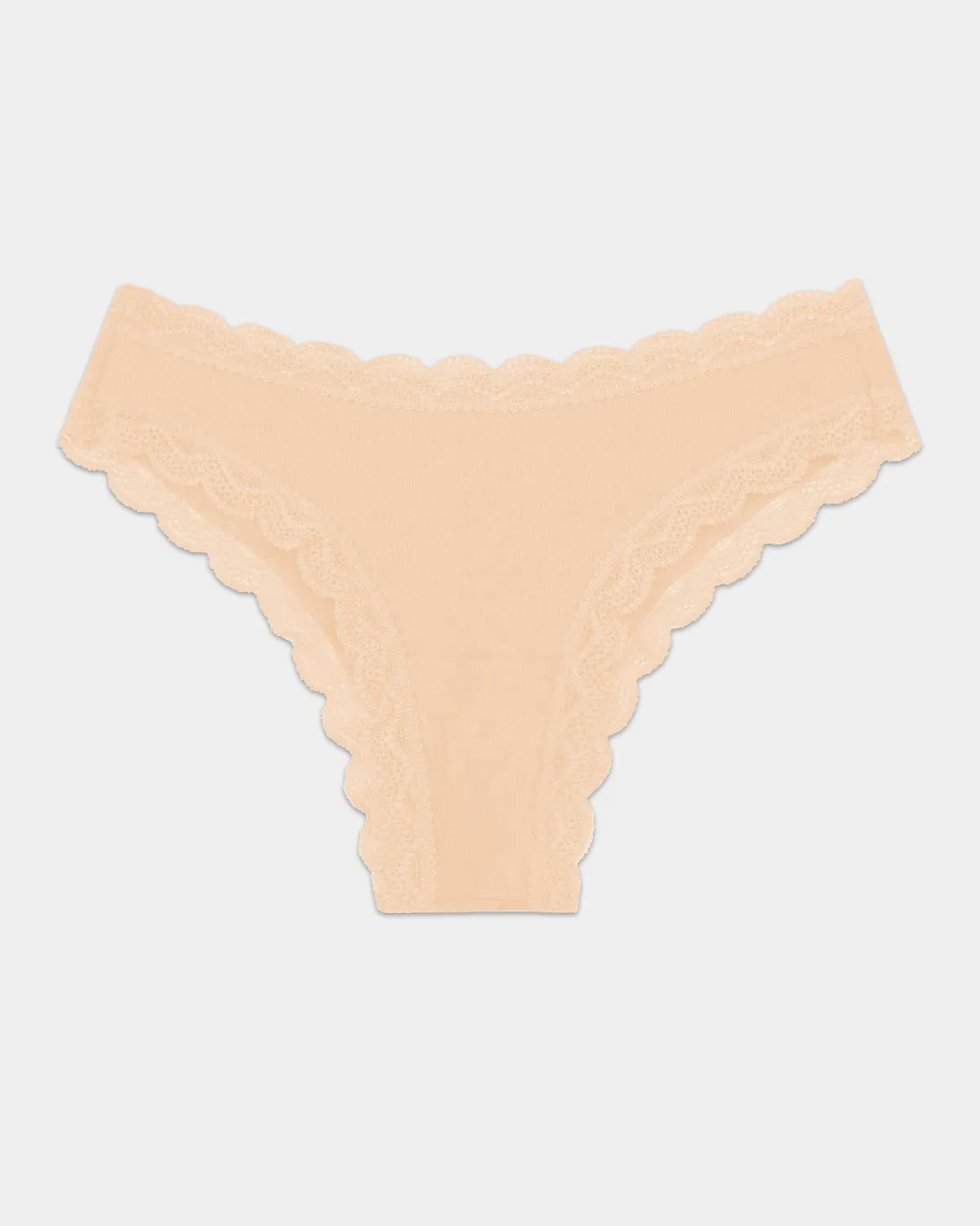 Brazilian Knicker - Apricot sold by Stripe & Stare