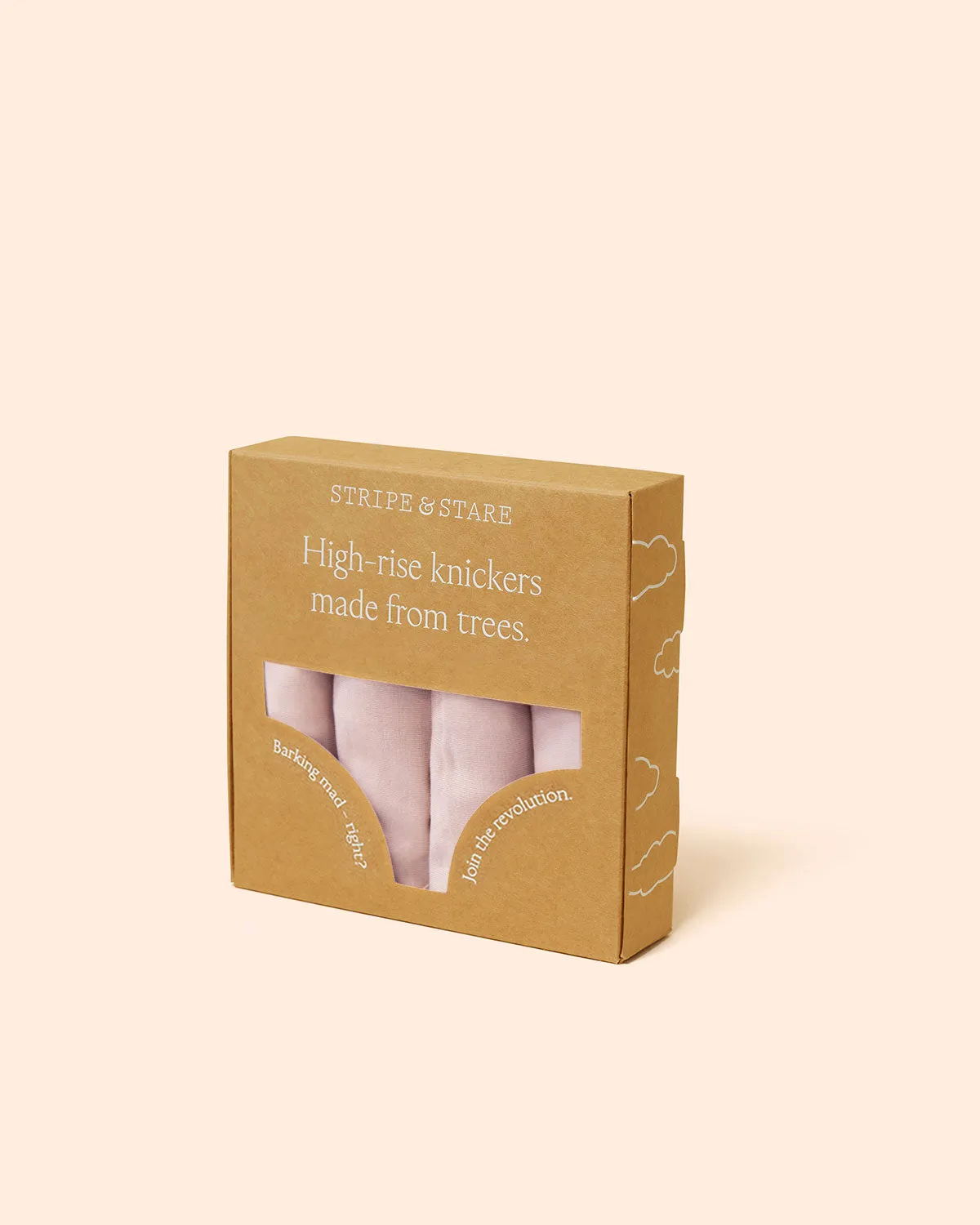 High Rise Knickers Four Pack - Pink-a-Boo sold by Stripe & Stare product image thumbnail 2