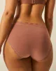 High Rise Knickers Four Pack - Mocha sold by Stripe & Stare