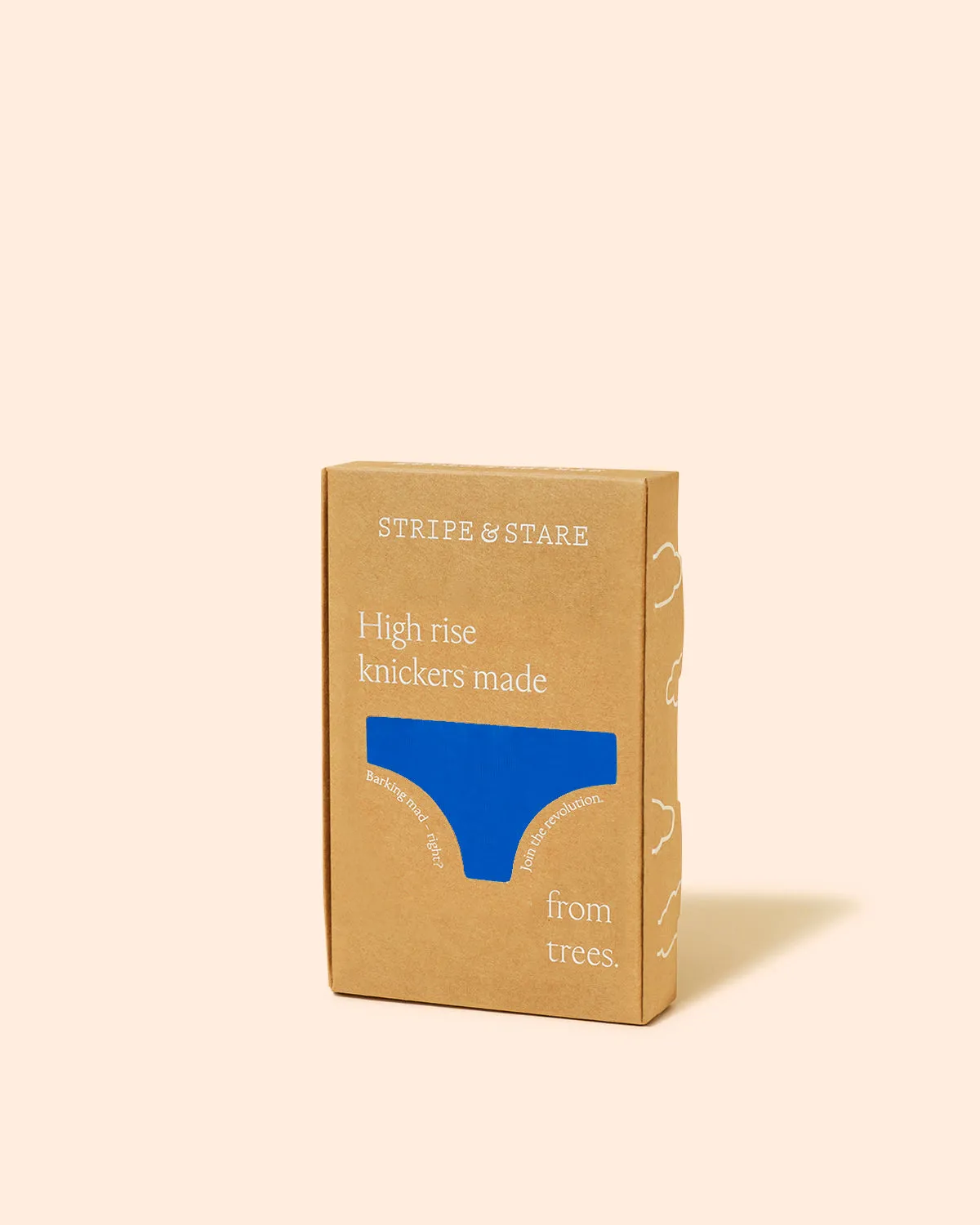 High Rise Knickers - Sapphire sold by Stripe & Stare product image thumbnail 4