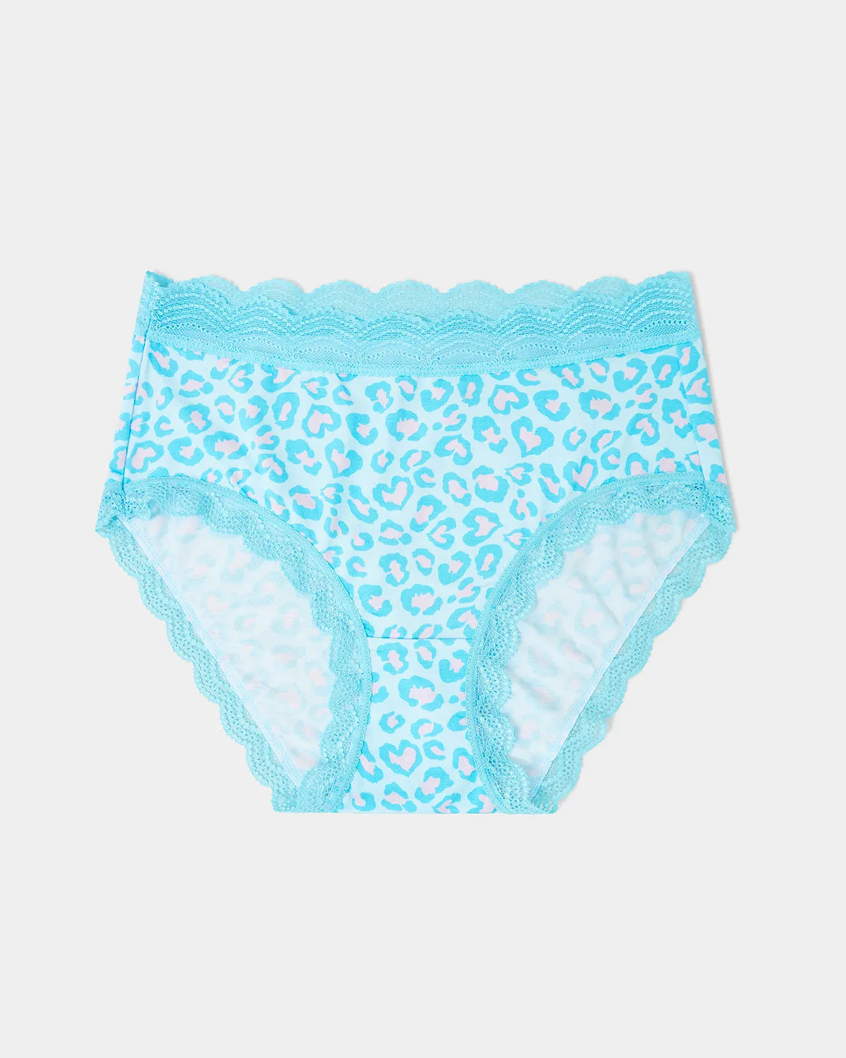 High Rise Knickers - Chameleon Leopard sold by Stripe & Stare product image thumbnail 3