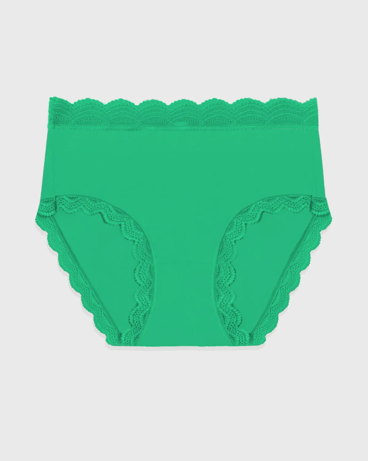 High Rise Knickers - Emerald sold by Stripe & Stare product image thumbnail 3