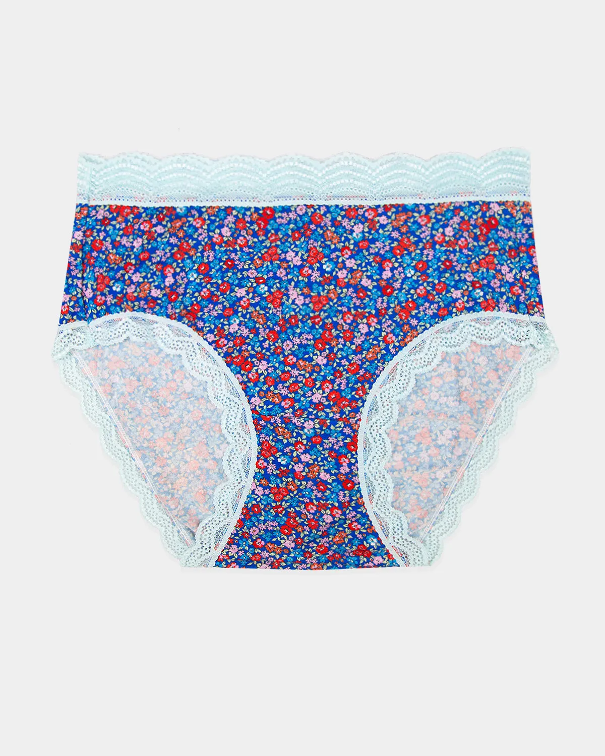 High Rise Knickers - Floral Meadow sold by Stripe & Stare product image thumbnail 3