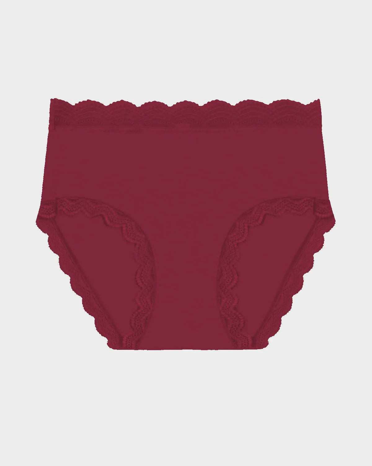 High Rise Knickers - Rouge sold by Stripe & Stare product image thumbnail 3