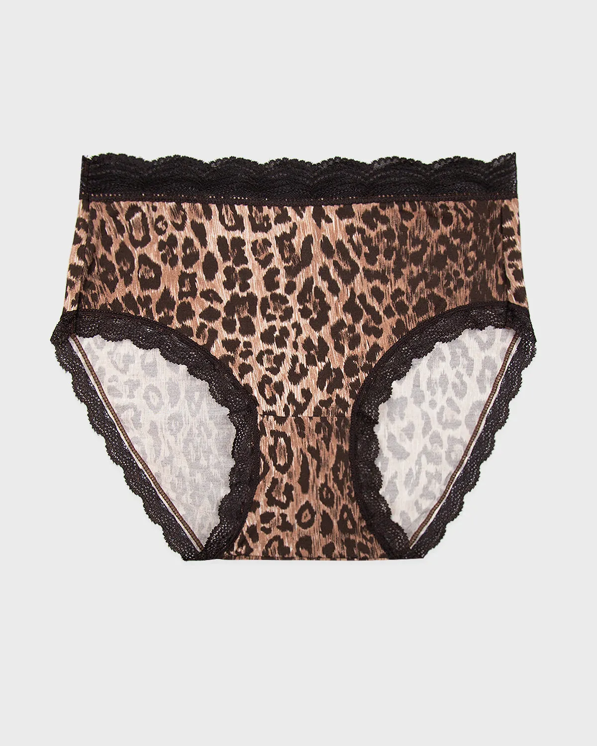High Rise Knickers - RIXO Classic Leopard sold by Stripe & Stare product image thumbnail 3
